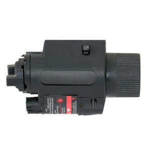 350LM GUN-MOUNTED TACTICAL LIGHT/LASER - BLACK [PCS]